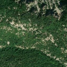 Vue satellite de Cabane de Cyprien à Montbrun-les-Bains