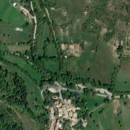 Vue satellite de Aire de camping car Montfroc à Curel