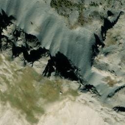 Vue satellite de Cabane de l'Aspre à Châteauneuf-d'Entraunes