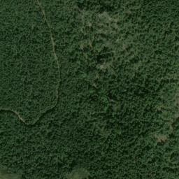 Vue satellite de Baume de Malbouche à Peyreleau