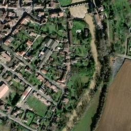 Vue satellite de Aire de stationnement du Moulin des Tours à Lavardac