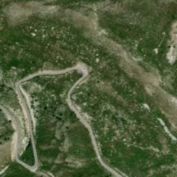 Vue satellite de Abri refuge de Voya à Colmars