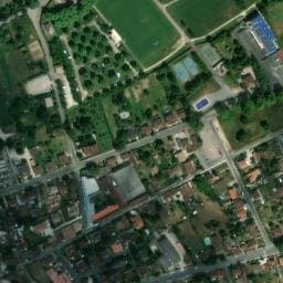 Vue satellite de Camping municipal La Piboulette à Caussade