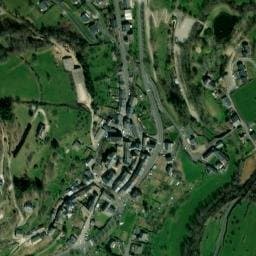Vue satellite de Aire de Saint-Beauzély à Saint-Laurent-de-Lévézou