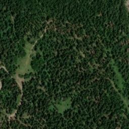 Vue satellite de Cabane de Monier à Colmars
