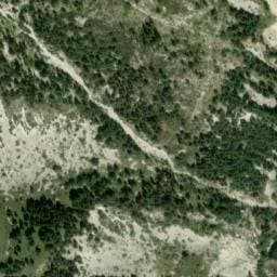 Vue satellite de Refuge de Boules à Villars-Colmars