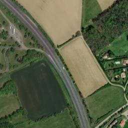 Vue satellite de Aire de Moirax à Moirax