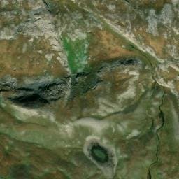 Vue satellite de Cabane haute de Sallevieille (Lièces) à Péone
