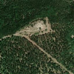 Vue satellite de Jas de Taramate à Aurel