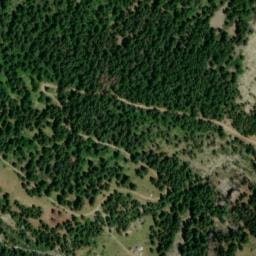 Vue satellite de Gîte Retrouvance de la Fruchière à Colmars
