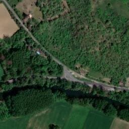 Vue satellite de Les Roulottes Andalouses à Milhars