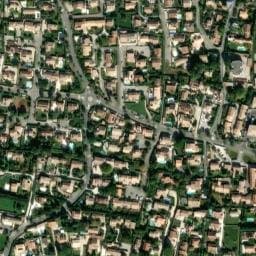 Vue satellite de Le Camping du Lavandin à Orange