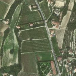 Vue satellite de Camping Municipal Les Queyrades à Beaumes-de-Venise