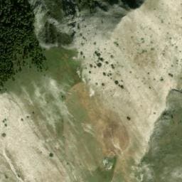 Vue satellite de Cabane du Col de Talon à Thorame-Basse