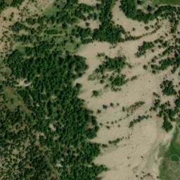Vue satellite de Cabane du Lançonet à Colmars