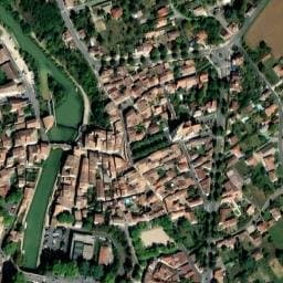 Vue satellite de Aire de camping-car à Nérac à Nérac
