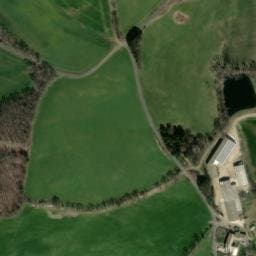 Vue satellite de Camping à la ferme le Sahut à Castelnau-Pégayrols