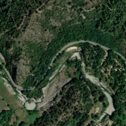 Vue satellite de Camping Pirate à Moissac-Vallée-Française