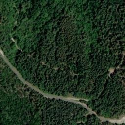 Vue satellite de Cabane du Col de Saint Pierre à Peyrolles