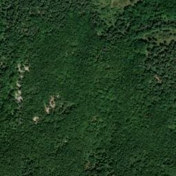 Vue satellite de Fontaine ouest des Charbonnières à Saint-Vincent-sur-Jabron