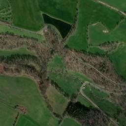 Vue satellite de Camping à la ferme le Sahut à Saint-Laurent-de-Lévézou