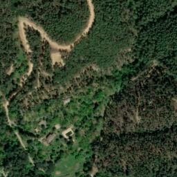 Vue satellite de Camping La Foret à Saint-Martin-de-Boubaux