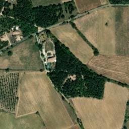 Vue satellite de Fontaine de la Girarde à Aurel
