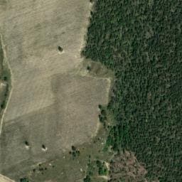 Vue satellite de Jas de Bouscarle. à La Rochegiron