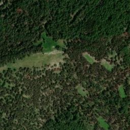 Vue satellite de Cabane du Chabanal à Beauvezer