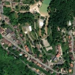 Vue satellite de Camping du Lac à Montastruc