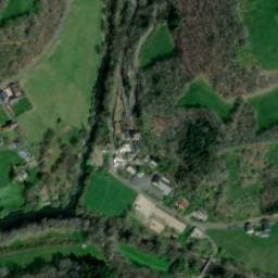 Vue satellite de Saint-Just-sur-Viaur à Tréban