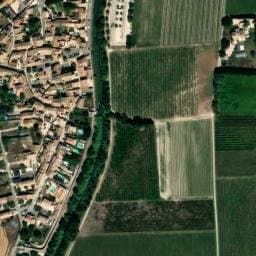 Vue satellite de Aire de camping-car à Laudun-l'Ardoise (2) à Laudun-l'Ardoise
