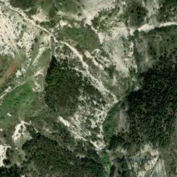 Vue satellite de Cabane pastorale du Clauvas à Thorame-Basse