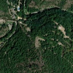 Vue satellite de Camping - Le Caylou à Les Plantiers