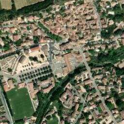 Vue satellite de Parking nuit — Beaumes-de-Venise à Beaumes-de-Venise