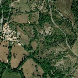 Vue satellite de Fontaine d'Archail à Archail