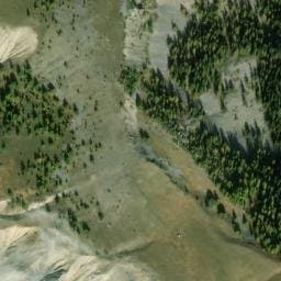 Vue satellite de Refuge/Abri — Roubion à Roubion