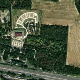 Vue satellite de Aire d'Orange le Coudoulet à Camaret-sur-Aigues