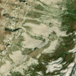 Vue satellite de Cabane du Carton à Colmars