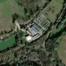 Vue satellite de Camping à La Gare d'Andiran à Andiran