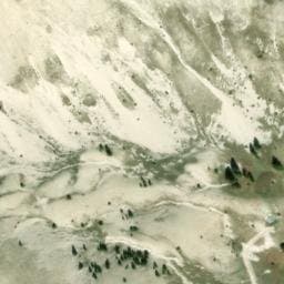 Vue satellite de Cabane du Cheval Blanc à Thorame-Basse
