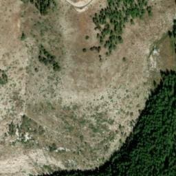 Vue satellite de Cabane pastorale de l'Orgeas à Thorame-Haute