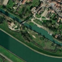 Vue satellite de Aire de camping-car à Espalais à Espalais