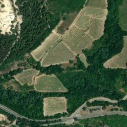 Vue satellite de Aire de repos à Saint-Pierre-de-Vassols à Saint-Pierre-de-Vassols