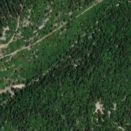 Vue satellite de Aire de repos à Bédoin (2) à Bédoin