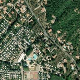 Vue satellite de L'Hippocampe à Volonne