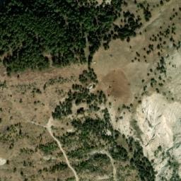 Vue satellite de Cabane d'Archail à Archail