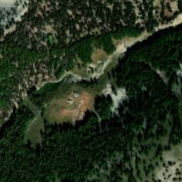 Vue satellite de Cabanes du Pasquier à Thorame-Haute
