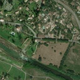 Vue satellite de CAMPING-CAR PARK Saint-Jean-du-Gard à Sainte-Croix-de-Caderle