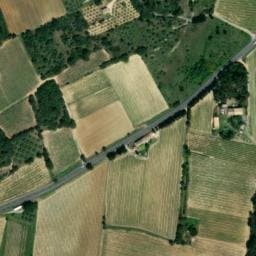 Vue satellite de Aire de repos à Saint-Hippolyte-le-Graveyron (3) à Saint-Hippolyte-le-Graveyron